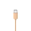 Ausinės Hama Fun C laidinės su mikrofonu USB Type-C oranžinės