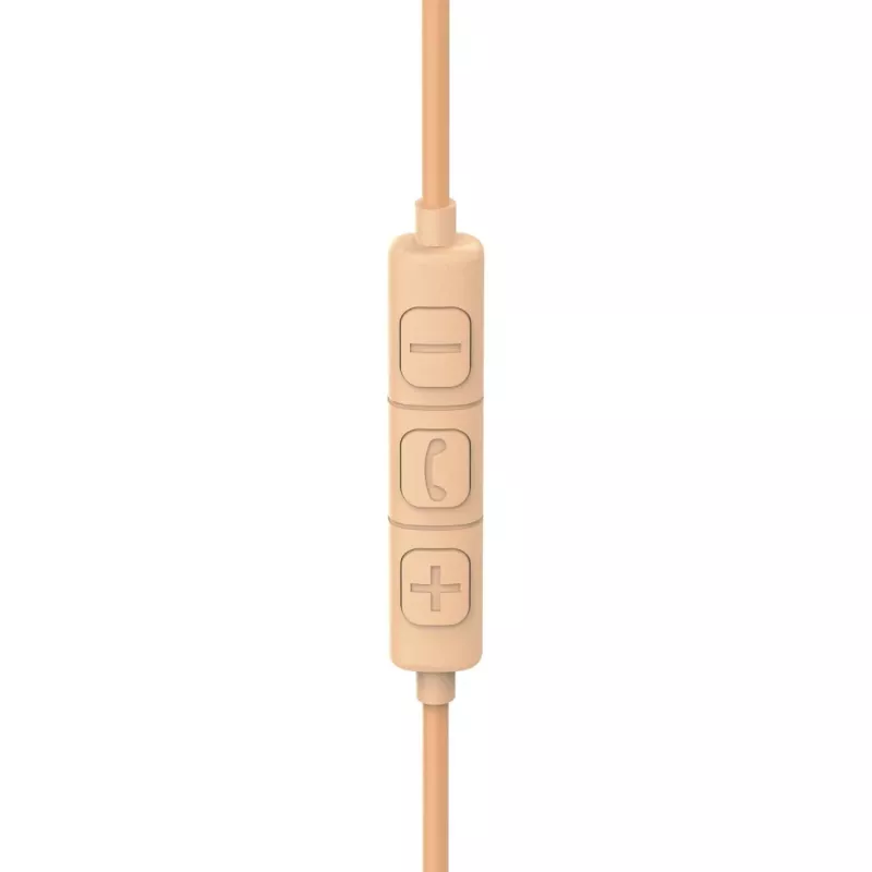 Ausinės Hama Fun C laidinės su mikrofonu USB Type-C oranžinės