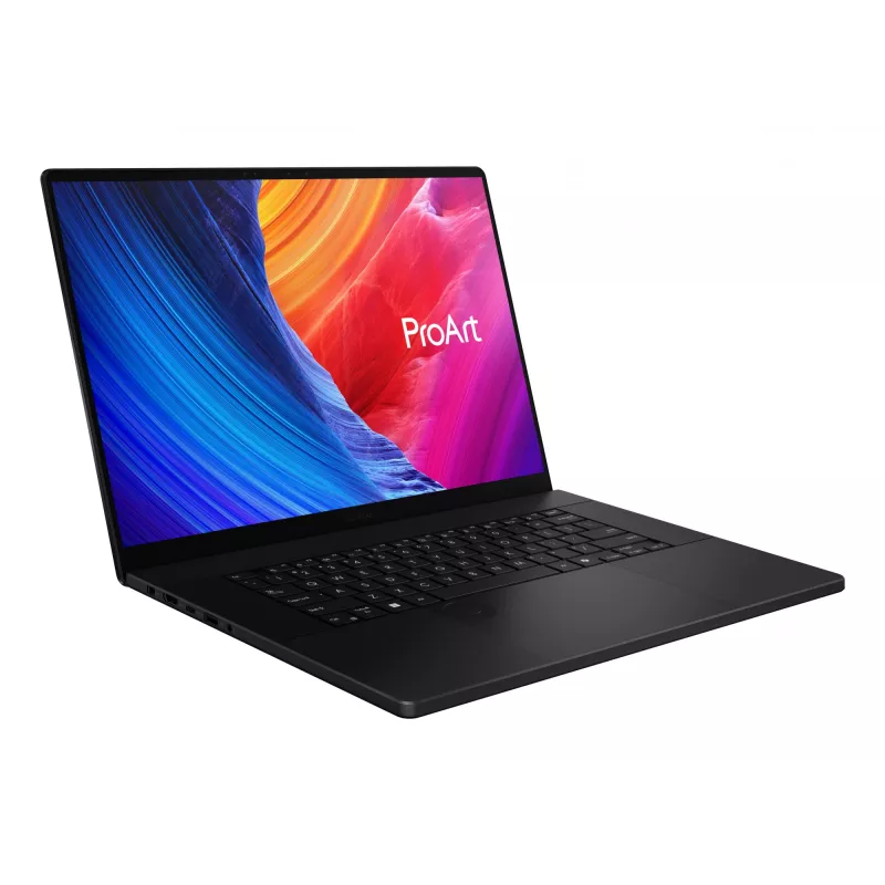Nešiojamas kompiuteris ASUS ProArt P16 H7606WX-SE011X — Ryzen AI 9 HX 370, 16 colių OLED 4K 120Hz liečiamas ekranas, 64 GB RAM, 2 TB SSD, NVIDIA RTX 5090