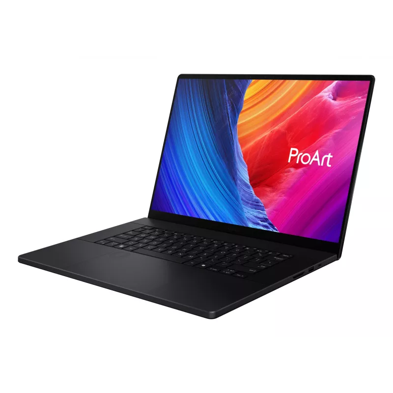 Nešiojamas kompiuteris ASUS ProArt P16 H7606WX-SE011X — Ryzen AI 9 HX 370, 16 colių OLED 4K 120Hz liečiamas ekranas, 64 GB RAM, 2 TB SSD, NVIDIA RTX 5090