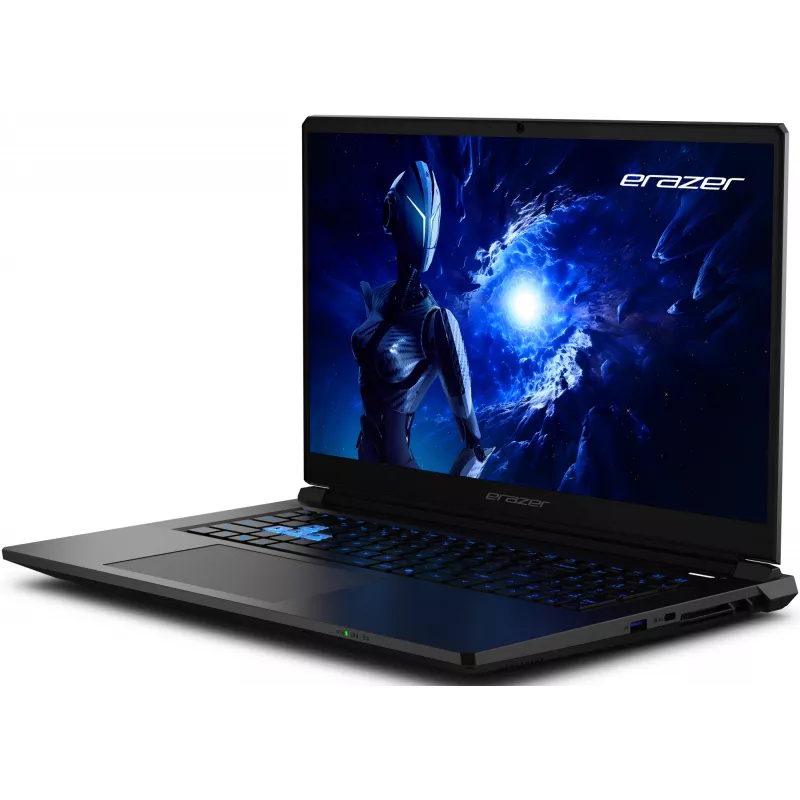 Nešiojamas kompiuteris ERAZER Scout 17 E1 MD62758 Intel Core 5 210H 43,9 cm (17,3 colio) Full HD 16 GB DDR5-SDRAM 1 TB SSD NVIDIA® GeForce RTX™ 5050 Wi-Fi 6E (802.11ax) Windows 11 Home Juoda
