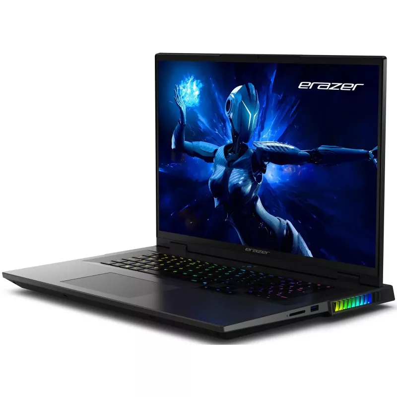 Nešiojamas kompiuteris ERAZER Beast 18 X1, Intel Core Ultra 9 275HX, 45,7 cm (18 inch), Quad HD+, 32 GB DDR5, 2 TB SSD, NVIDIA GeForce RTX 5090, Wi-Fi 7, Windows 11 Home, juodas