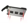 Icy Dock MB991TRAY-B juodas sidabrinis diskų dėklas 2,5 inch SATA/SAS