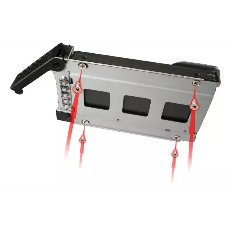 Icy Dock MB991TRAY-B juodas sidabrinis diskų dėklas 2,5 inch SATA/SAS