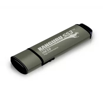 Kanguru SS3™ SuperSpeed USB3.0 64GB saugi atmintinė su fiziniu rašymo apsaugos jungikliu