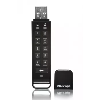 iStorage datAshur Personal2 8 GB USB 3.0 atmintukas su PIN apsauga IS-FL-DAP3-B-8
