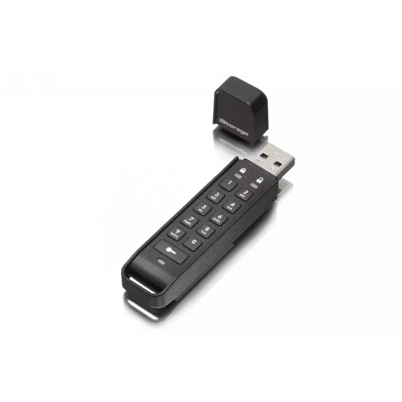 iStorage datAshur Personal2 8 GB USB 3.0 atmintukas su PIN apsauga IS-FL-DAP3-B-8