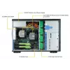 Kompiuterio korpusas Supermicro SuperWorkstation 7049A-T stelažinis 4U juodas