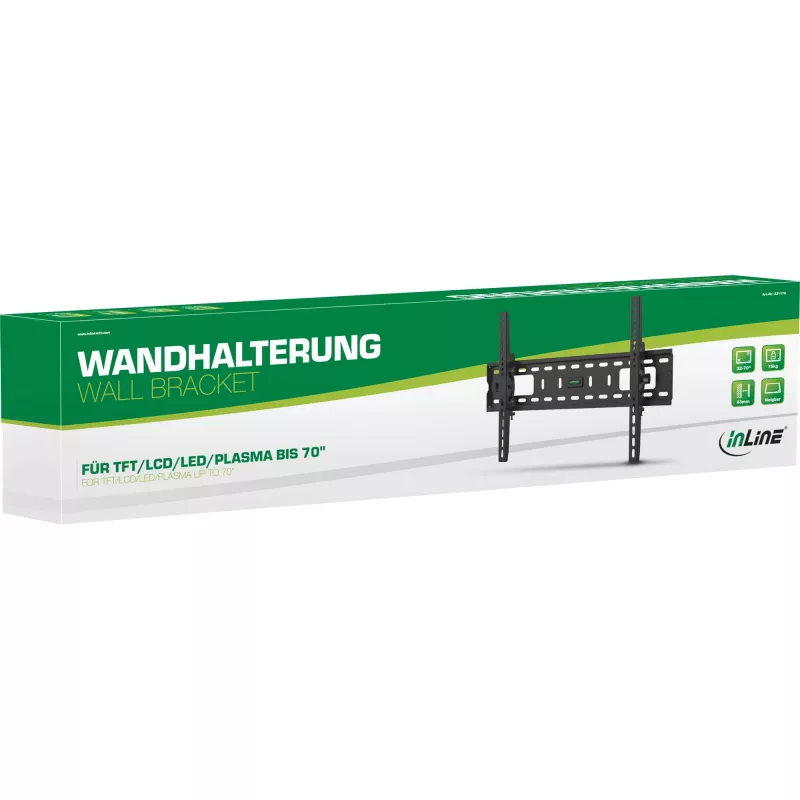 InLine 23117A sieninis laikiklis TFT LED Plasma 32-70 colių
