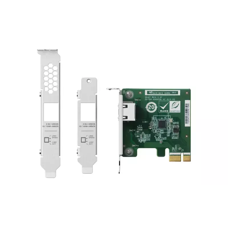 QNAP QXG-2G1T-I225 vidinė tinklo plokštė Ethernet 2500 Mbit/s