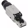 InLine RJ45 kištukas Cat.8.1 2000MHz, lauke montuojamas, ekranuotas, su sraigtiniu gaubteliu