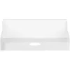 InLine Slatwall Shelf maža balta 180 mm x 120 mm x 55 mm
