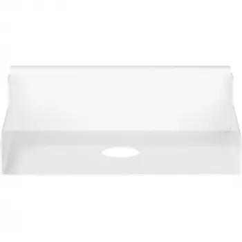 InLine Slatwall Shelf maža balta 180 mm x 120 mm x 55 mm