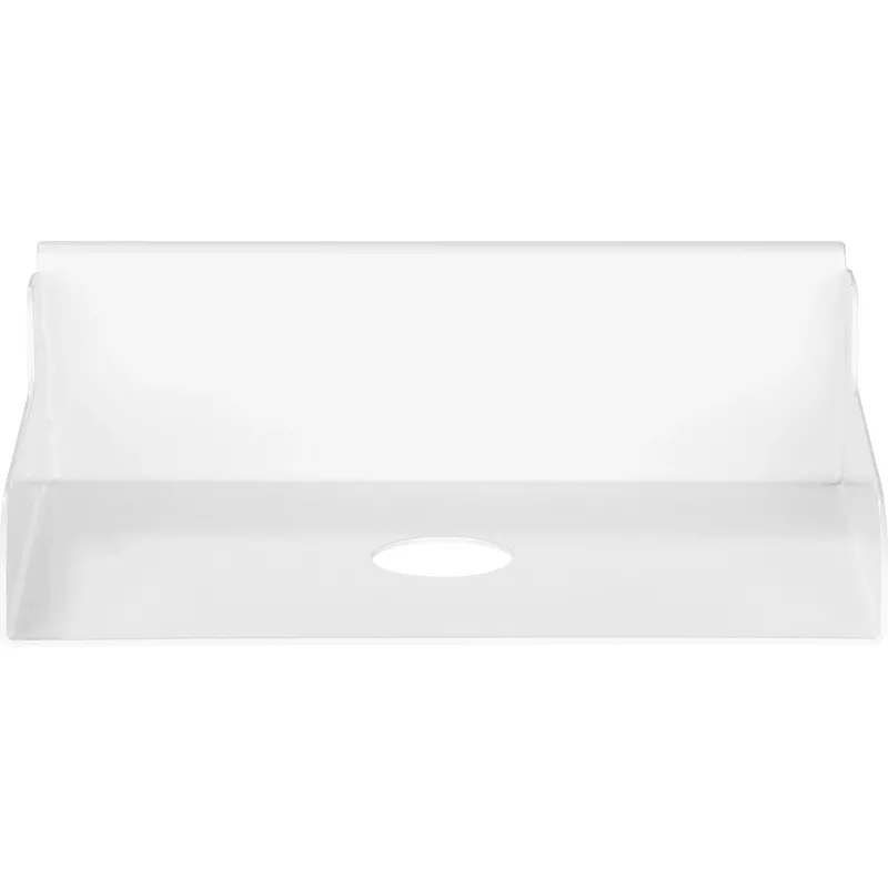 InLine Slatwall Shelf maža balta 180 mm x 120 mm x 55 mm