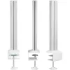 Stulpeliai InLine 23181B aliuminiai balti 43 mm aukštis, 2 vnt. komplektas