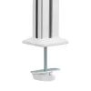 Stulpeliai InLine 23181B aliuminiai balti 43 mm aukštis, 2 vnt. komplektas