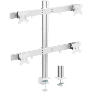 InLine Aliumininis monitorių laikiklis ant stalo 4 monitoriams iki 32 colių, 8 kg