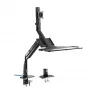 InLine Workstation stalinis laikiklis su pakėlimu, judinamas, iki 81 cm (32 col.) / 9 kg