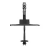 InLine Workstation stalinis laikiklis su pakėlimu, judinamas, iki 81 cm (32 col.) / 9 kg