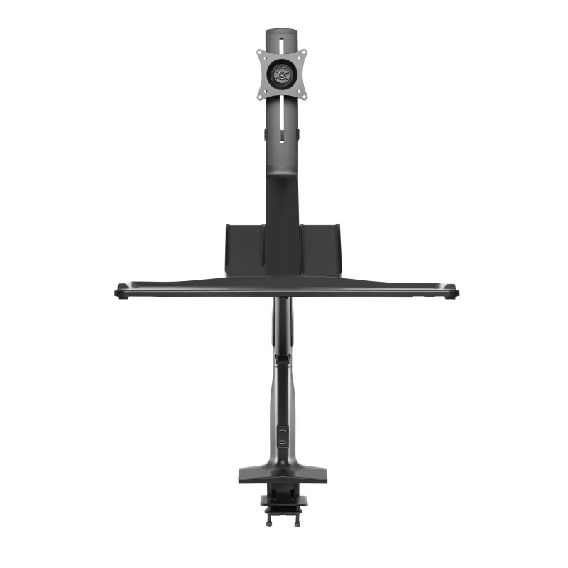 InLine Workstation stalinis laikiklis su pakėlimu, judinamas, iki 81 cm (32 col.) / 9 kg