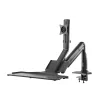 InLine Workstation stalinis laikiklis su pakėlimu, judinamas, iki 81 cm (32 col.) / 9 kg