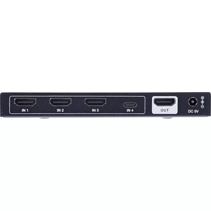 InLine 57885B HDMI jungiklis su USB-C, 8K