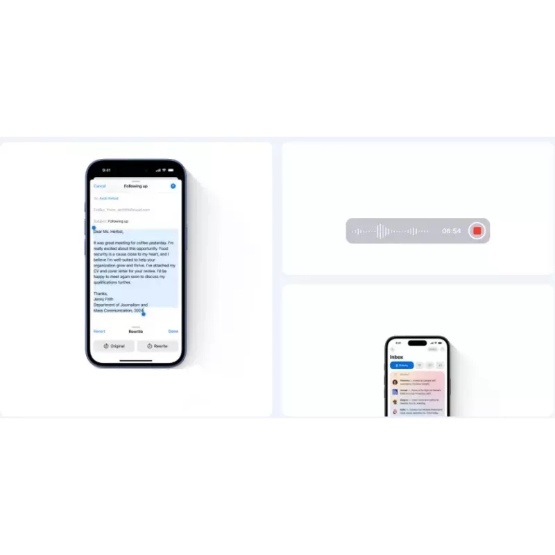 Išmanusis telefonas Apple iPhone 16 — 6,1 colio (15,5 cm), A18, 128 GB, Dual SIM, 48 MP dviguba galinė kamera, Teal