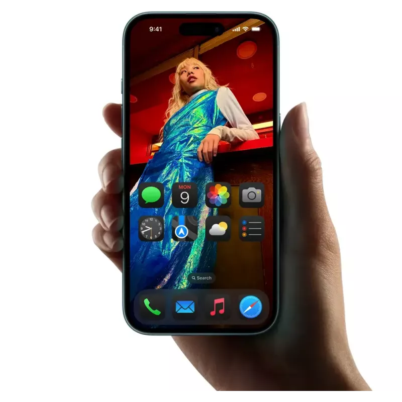 Išmanusis telefonas Apple iPhone 16 — 6,1 colio (15,5 cm), A18, 128 GB, Dual SIM, 48 MP dviguba galinė kamera, Teal