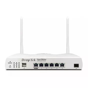 Stalininis maršrutizatorius DrayTek Vigor 2866AX dviejų juostų Wi-Fi 6