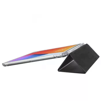 Hama Fold Clear apsauginis dėklas Apple iPad 10,2 inch (2019/2020) permatomas juodas