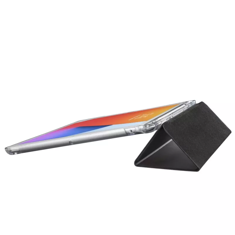 Hama Fold Clear apsauginis dėklas Apple iPad 10,2 inch (2019/2020) permatomas juodas