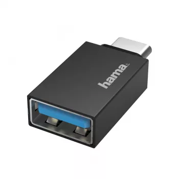 Hama USB OTG Adapteris, USB-C Kištukas - USB Lizdas, USB 3.2 Gen 1, 5 Gbit/s