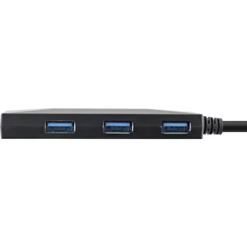 InLine USB 3.2 Gen.1 Hub, USB-C į 2 USB-C ir 3 USB-A prievadus, be maitinimo šaltinio