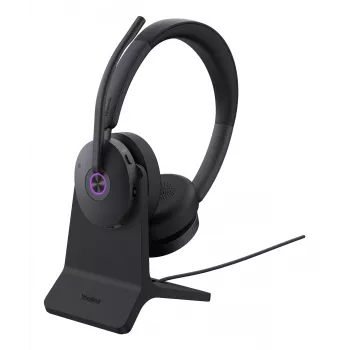 Ausinė ant galvos Yealink BH74 Teams USB-C/A su stovu – viena ausinė, laidinis ryšys
