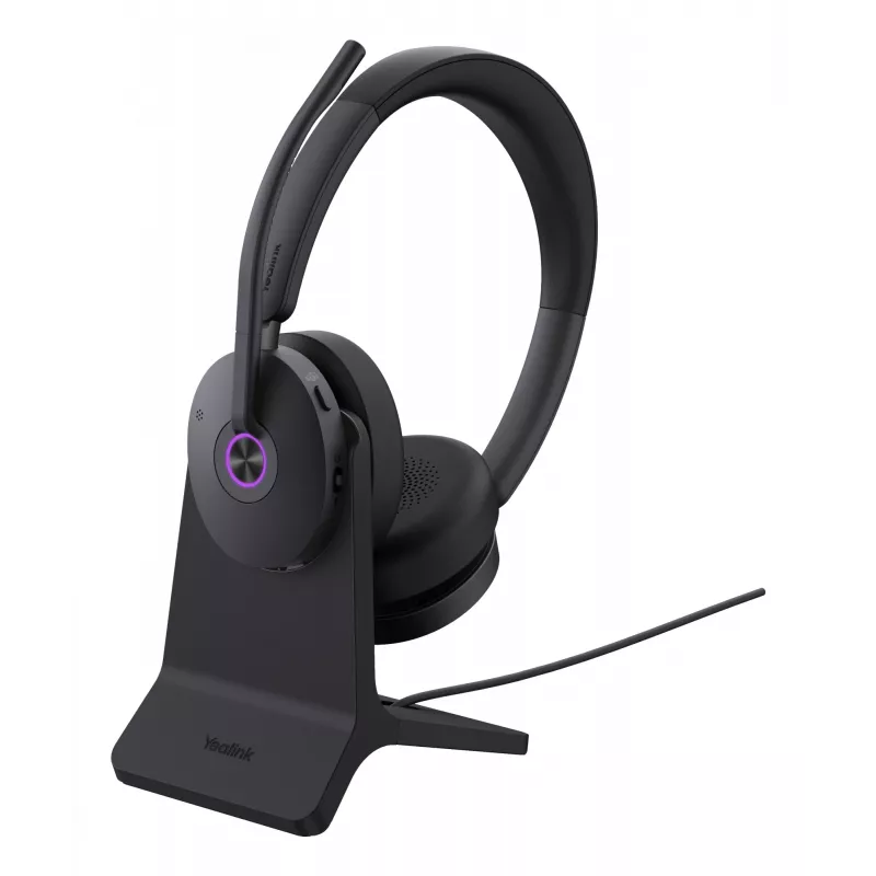 Ausinė ant galvos Yealink BH74 Teams USB-C/A su stovu – viena ausinė, laidinis ryšys
