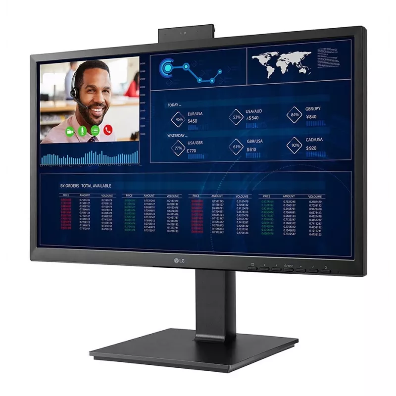 Plonasis klientas LG 24CQ651I-6P – 23,8 colio Full HD, Intel Pentium N6005, 8 GB RAM, 16 GB eMMC