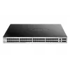 D-Link DGS-3130-54S valdomas L3 jungiklis, juoda, pilka