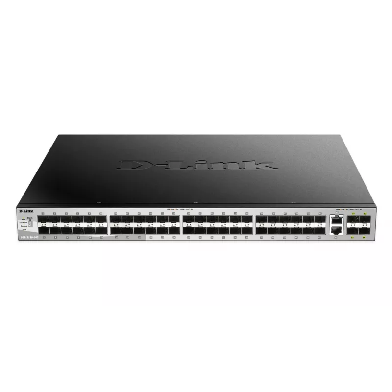 D-Link DGS-3130-54S valdomas L3 jungiklis, juoda, pilka