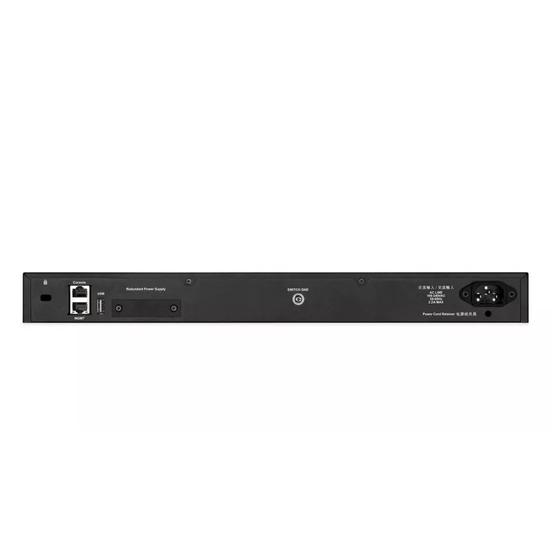 D-Link DGS-3130-54S valdomas L3 jungiklis, juoda, pilka