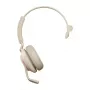 Jabra Evolve2 65 USB-C UC Mono - smėlio spalvos, belaidis ausinių rinkinys biurui