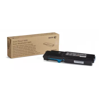 Originalus Xerox Phaser™ 6600, WorkCentre™ 6605 žalsvai mėlyno (Cyan) tonero kasetė