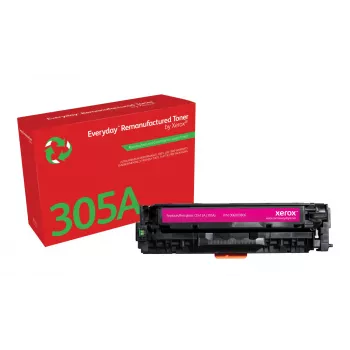 „Everyday™“ perdirbtas „Xerox“ dažų kasetė, suderinama su HP 305A (CE413A), standartinė talpa