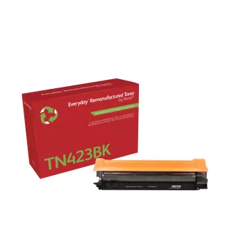 Everyday™ juodas perdirbtas dažų kasetė Xerox, suderinama su Brother TN423BK, didelės talpos