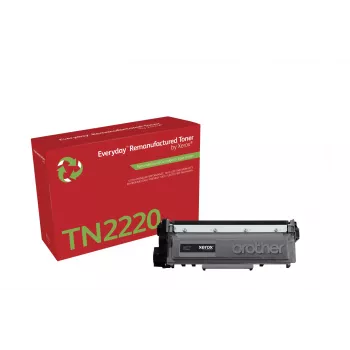 Everyday™ Mono Perdirbtas dažų kasetė, suderinama su Brother TN2220, didelės talpos