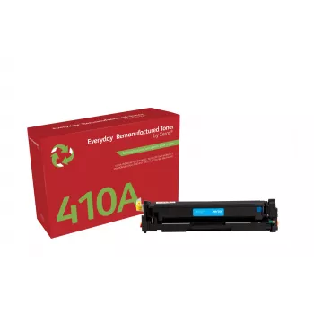 Kasdieninis™ Cyan Perdirbtas Toneris Xerox, suderinamas su HP 410A (CF411A), standartinės talpos