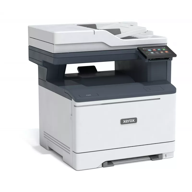 Xerox C325 A4 33ppm spalvotas daugiafunkcis įrenginys su belaidžiu ryšiu, dvipuse spauda, kopijavimu, skenavimu, faksu, PS3, PCL5e/6, 2 padėklai, 251 lapas