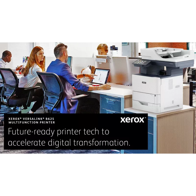 Xerox VersaLink B625 A4 daugiafunkcis įrenginys 61ppm kopijavimas/spausdinimas/nuskaitymas/faksas