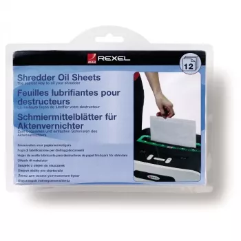 Rexel tepalinės plokštės smulkintuvui (12 vnt.)