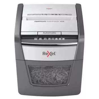 Rexel Optimum AutoFeed 45X automatinis skersinio pjovimo popieriaus smulkintuvas P4