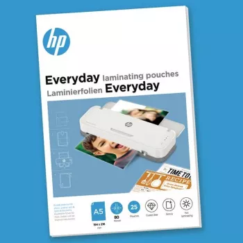 HP 9155 laminavimo maišeliai A5, 25 vnt.